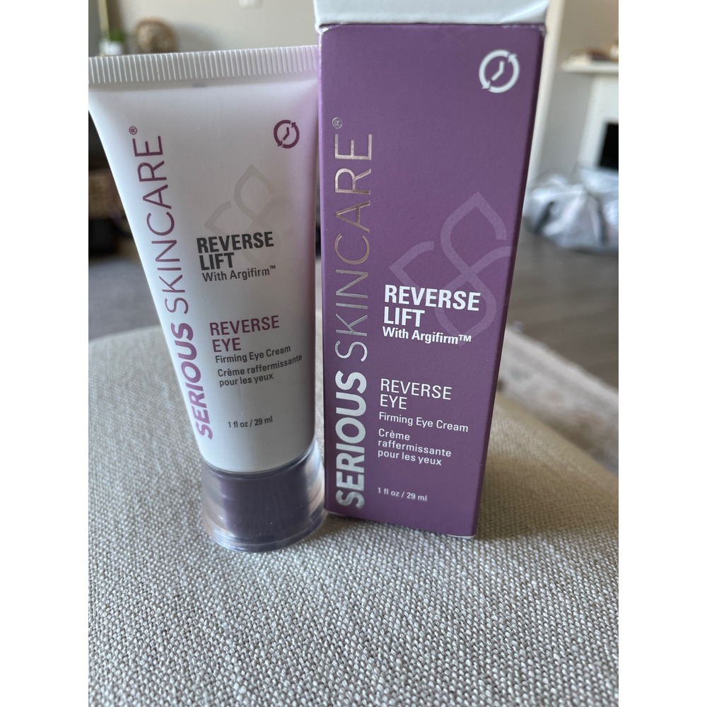 Serious Skincare Reverse Lift‎ Eye Firming Cream Argifirm 1 oz NEW